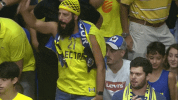 excited fan GIF by EuroLeague