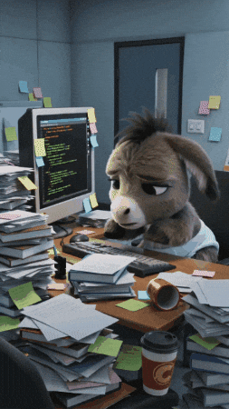 Work Work Work GIF by Hugo El Burrito
