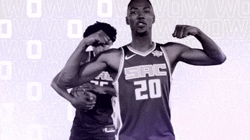 marvin bagley wow GIF by Sacramento Kings
