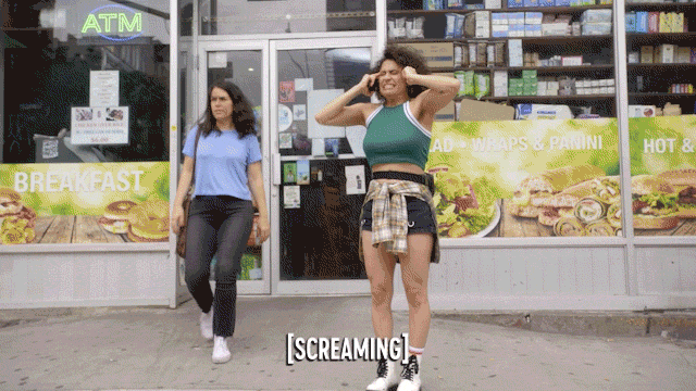 screaming season 5 GIF by Broad City