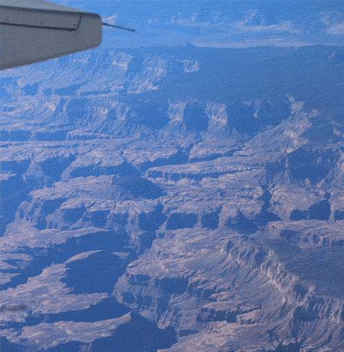 grand canyon plane GIF by hateplow