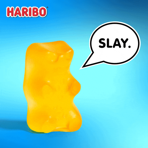 Gummy Bear Slay GIF by HARIBO