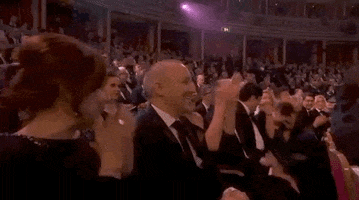 clapping bafta film awards 2019 GIF by BAFTA