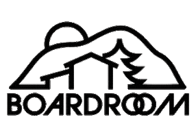 The Boardroom Snowboard Shop Sticker