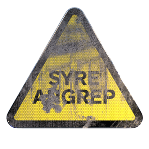 Warning Karpe Diem Sticker by Also Known As