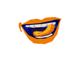 Lips Zip Sticker by Fanta Europe