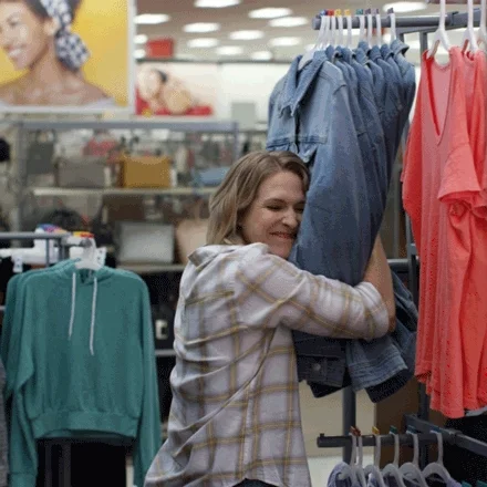 new clothes jean jacket GIF by Target