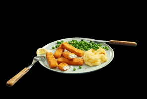 Fish Finger Rainbow GIF by FRoSTA