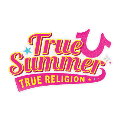 True Zara Summer Sticker by True Religion