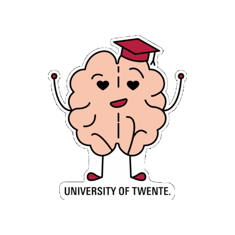 Student Study Sticker by University of Twente