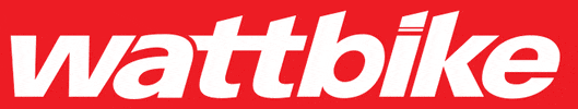 Wattbike logo sticker fitness red GIF
