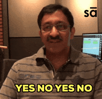 Yes No Yes No Sound Engineer GIF by SudeepAudio