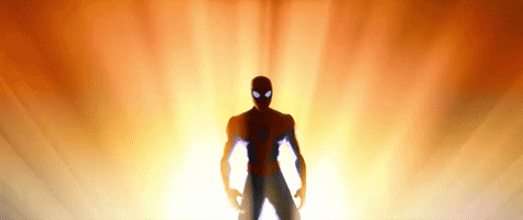 Om Floating GIF by Spider-Man: Into The Spider-Verse