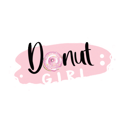 Pink Donut Donutworry Sticker by La Donuteria Official