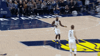 Rocking Indiana Pacers GIF by NBA Rocking Indiana Pacers GIF by NBA