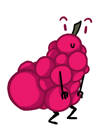 Twerk Fruit Sticker