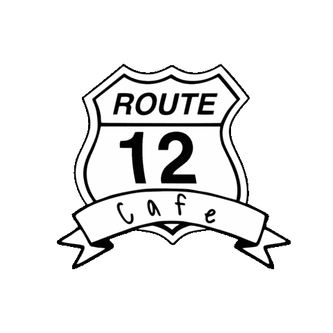 R12C Sticker by Route 12 Cafe