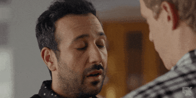 Lying Desmin Borges GIF by You're The Worst 