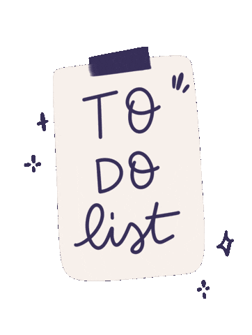 To Do List Sticker