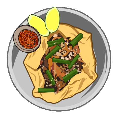 Saraeatstexas Sticker by Zatar Mediterranean