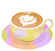 Good Morning Coffee Sticker by Studio Behm