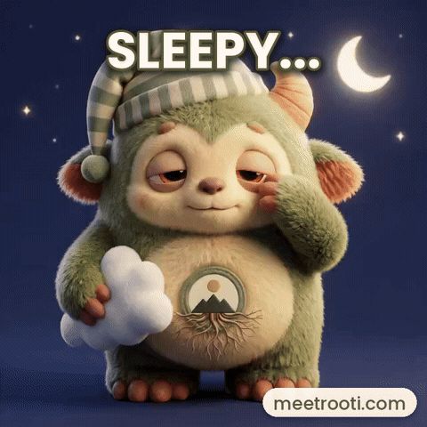 Happy Worn Out GIF by Rooti