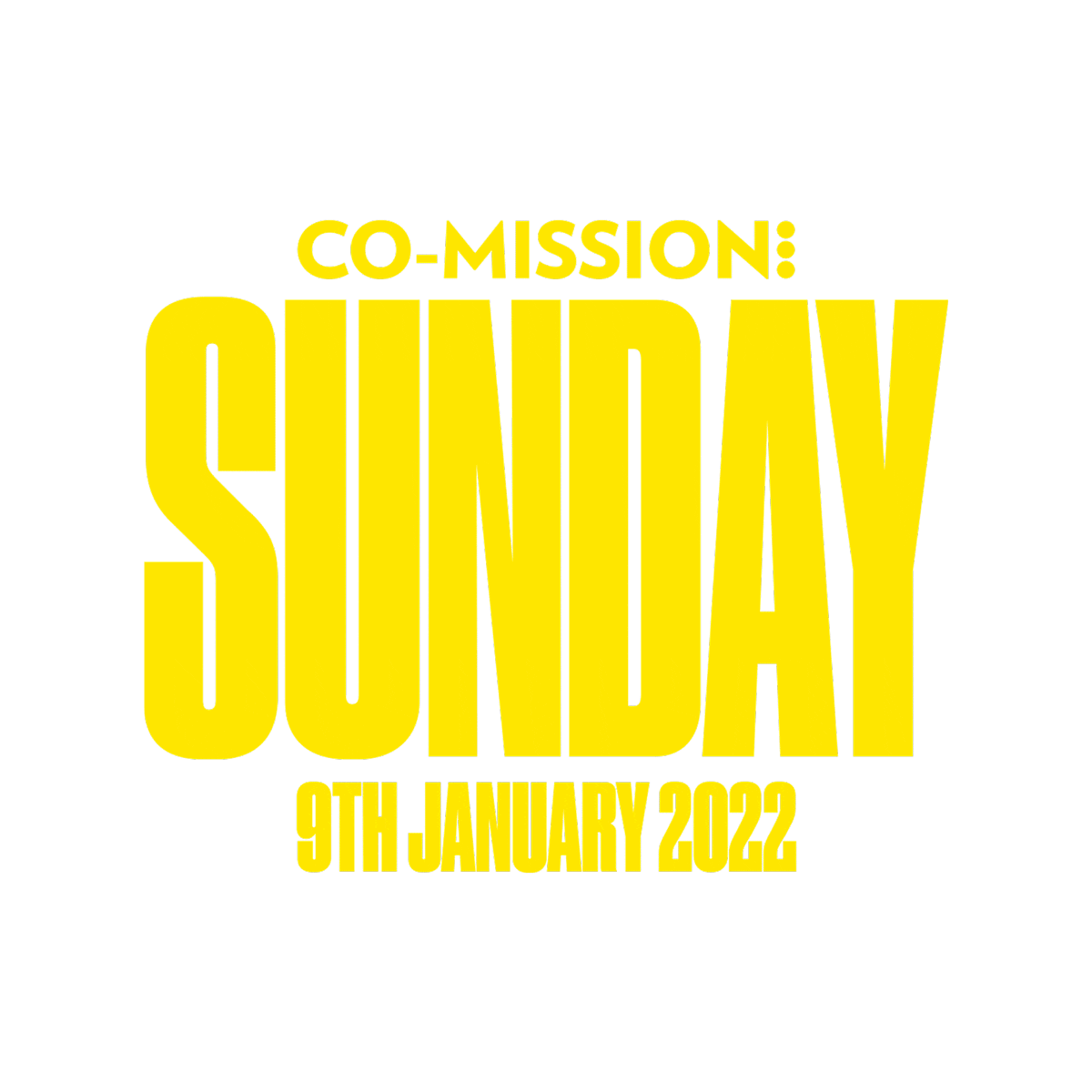 Co-Mission Media Sticker