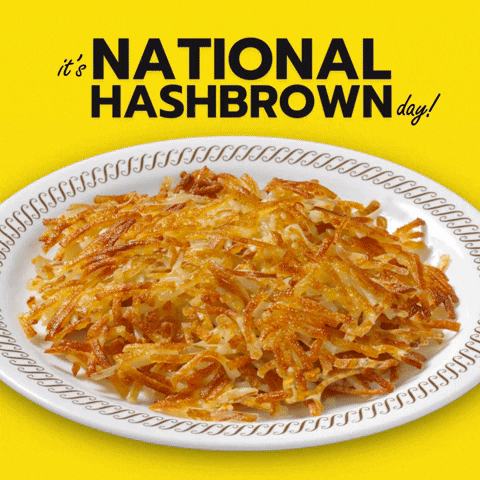 Hash Browns Breakfast GIF by Waffle House
