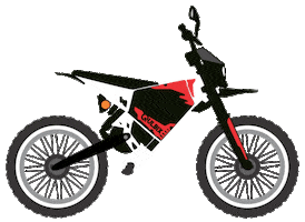 Motorcycle Ev Sticker by Qulbix