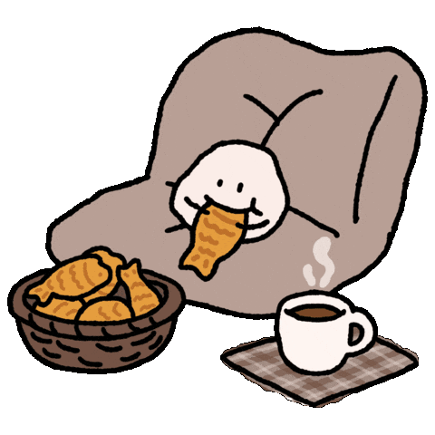 Coffee Winter Sticker