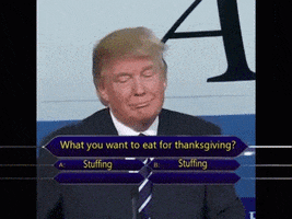 donald trump eating GIF