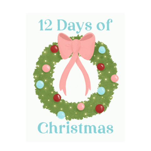 12 Days Of Christmas Sticker