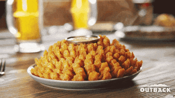 welcome back bloominonion GIF by Outback Steakhouse