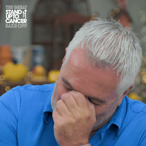 React Lol GIF by The Great British Bake Off
