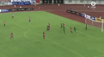 Goal | Nigeria - Atletico Madrid 1:0 [Kelechi Nwakali] GIF