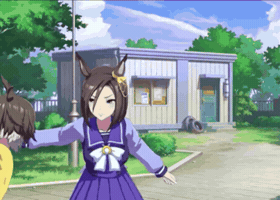 Umamusume Uma GIF