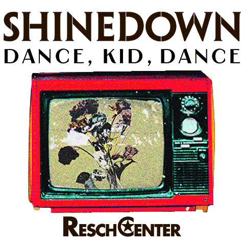 Green Bay Shinedown Sticker by Resch Center Complex
