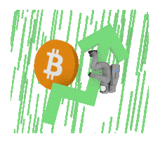 Bitcoin Moon Sticker by Bitrefill