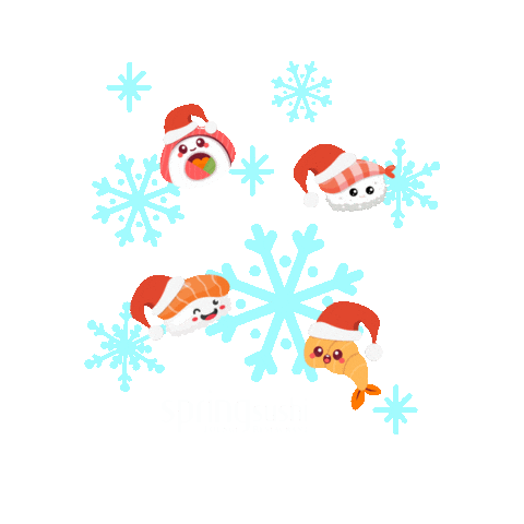 Spring Sushi Sticker