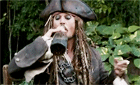 Johnny Depp Drinking GIF - Find & Share on GIPHY