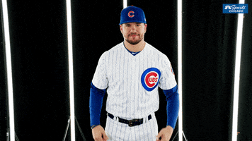 kyle schwarber thumbs up GIF by NBC Sports Chicago