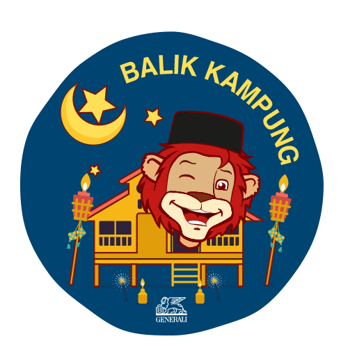 Raya Aidilfitri Sticker by Generali Malaysia