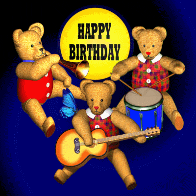 Teddy Bear Birthday GIF