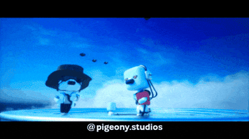 Pigeony_Studios_Official dancing pigeon pigeony studios pigeon meme GIF
