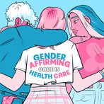 Gender affirming care is healthcare GIF