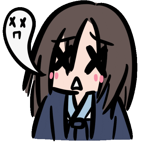 Sad Art Sticker by Winnie Gu 顾韵昀