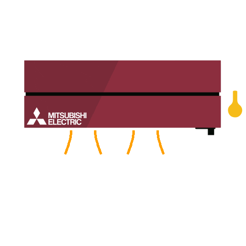 Mitsubishi Electric France Sticker