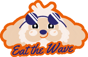 Happy Dog Sticker