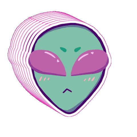 Alien Sticker