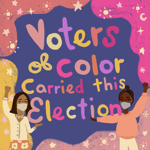 Election 2020 Poc GIF by Creative Courage